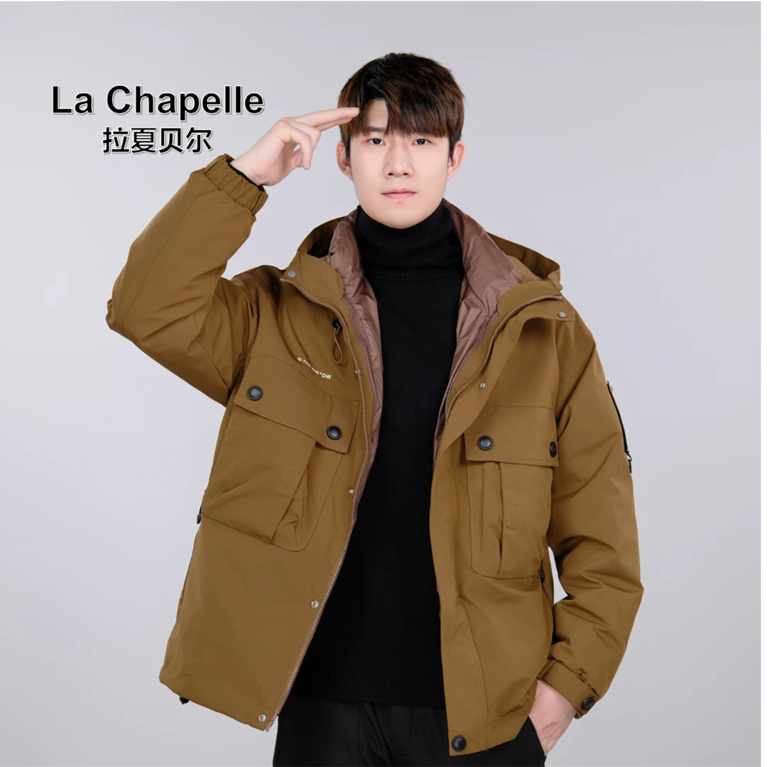 可拆卸内胆户外情侣冬季连帽夹克保暖外套903