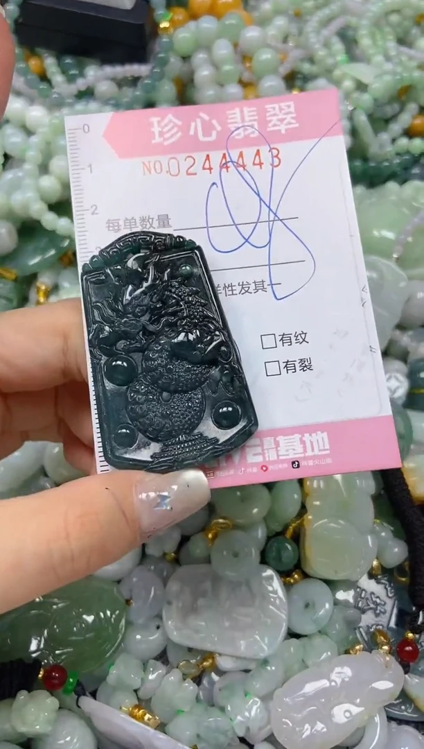 翡翠未镶嵌颈饰闪购0244243