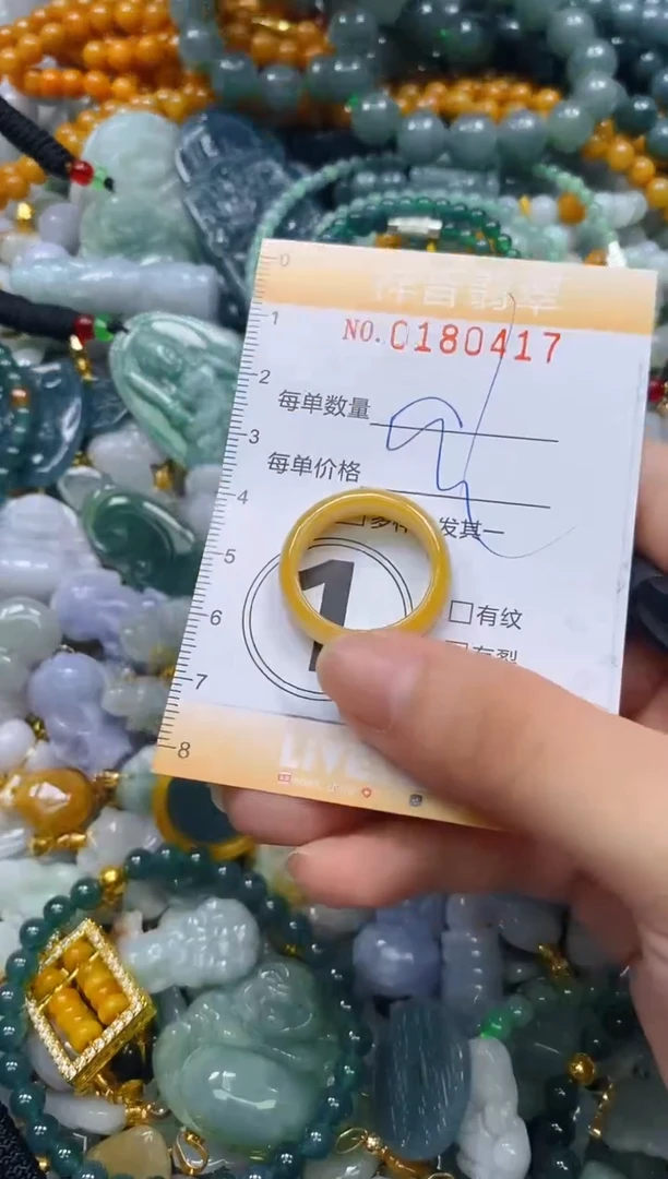 翡翠未镶嵌颈饰闪购0180417多样性发其一