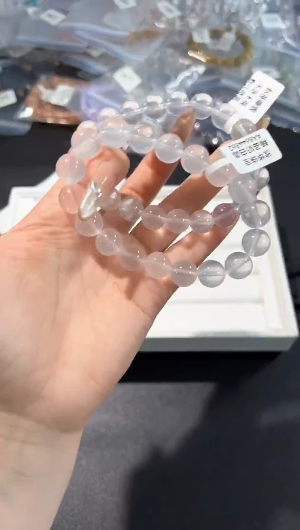 未镶嵌手串水晶96m多样性发其一【1条】默认微瑕10mm