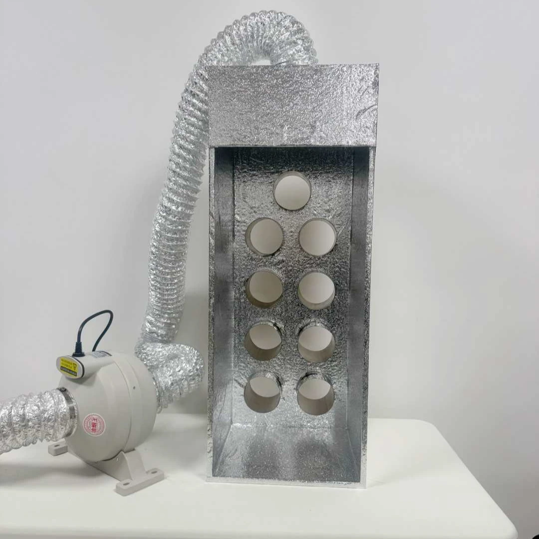 9桶10厘米艾灸仪 背灸仪 可以督脉灸配50瓦静音风机