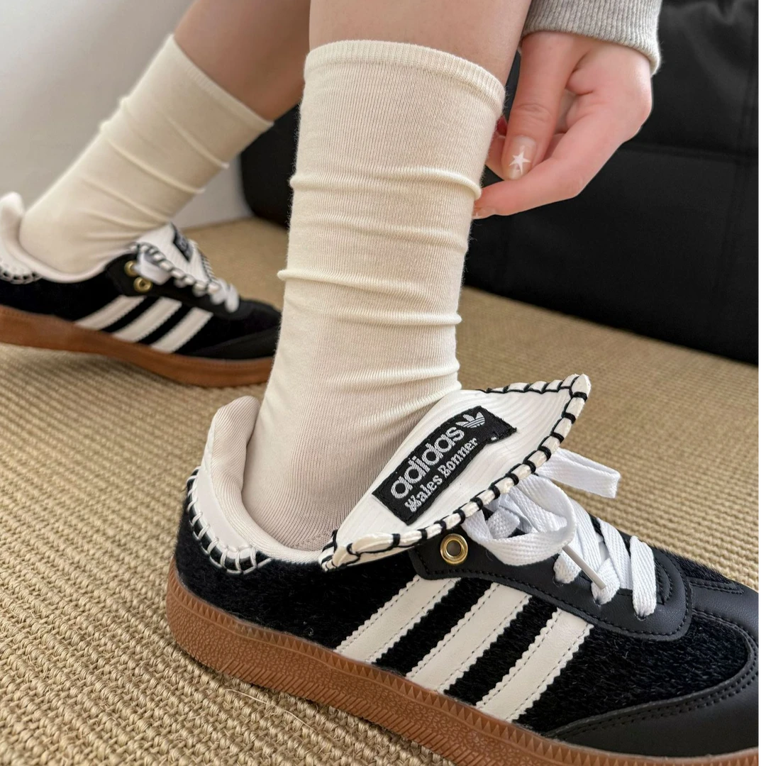 DX.DAXI【乖乖女】精梳棉基础百搭中高筒春款女袜五双装