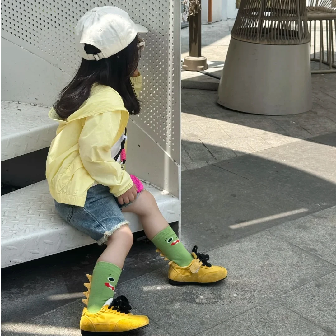 壹妈童装女童韩版防晒衣外套装夏季新款宽松男女宝宝纯色连帽上衣
