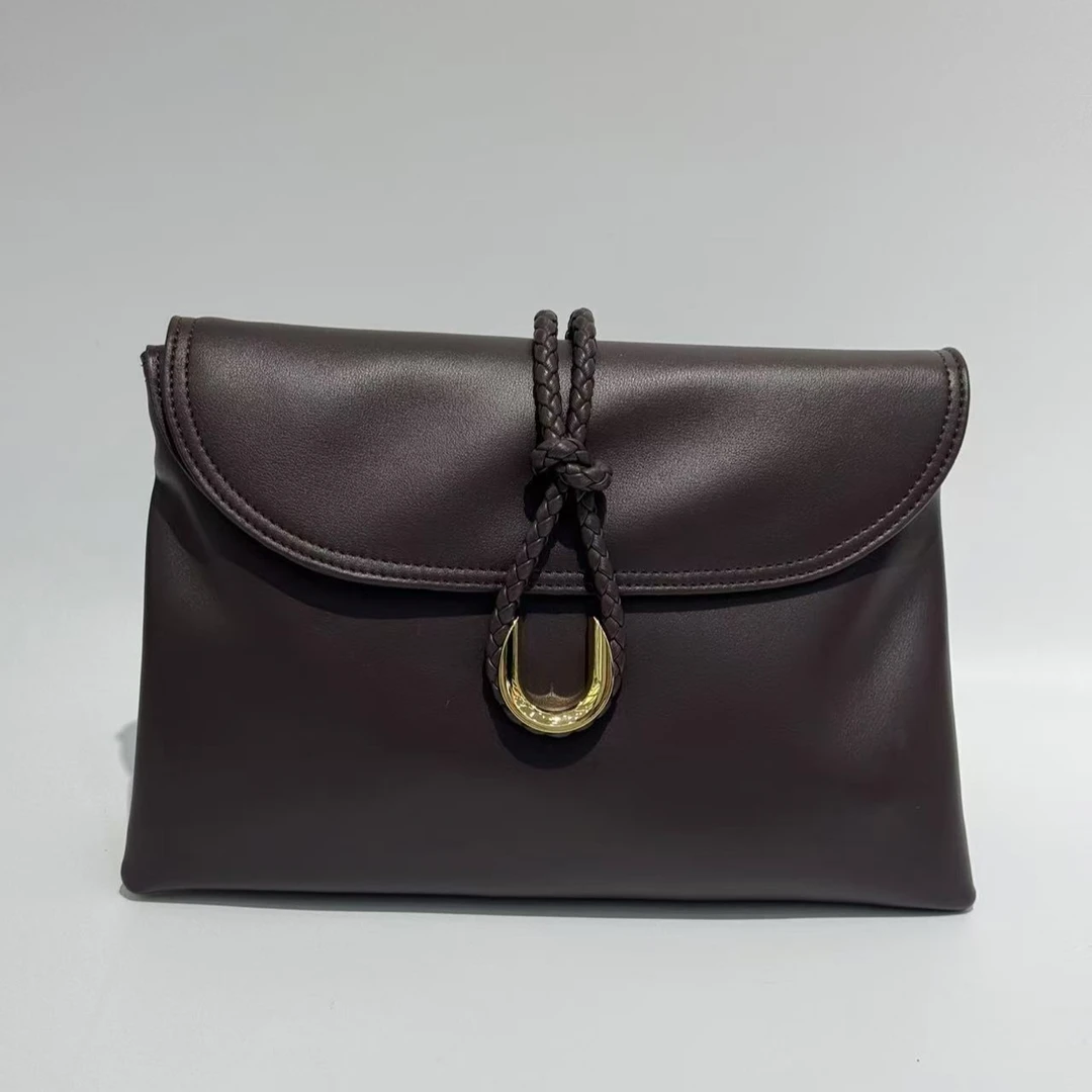 【工厂直销】XKY-3870-坞木色轻奢时尚气质女包