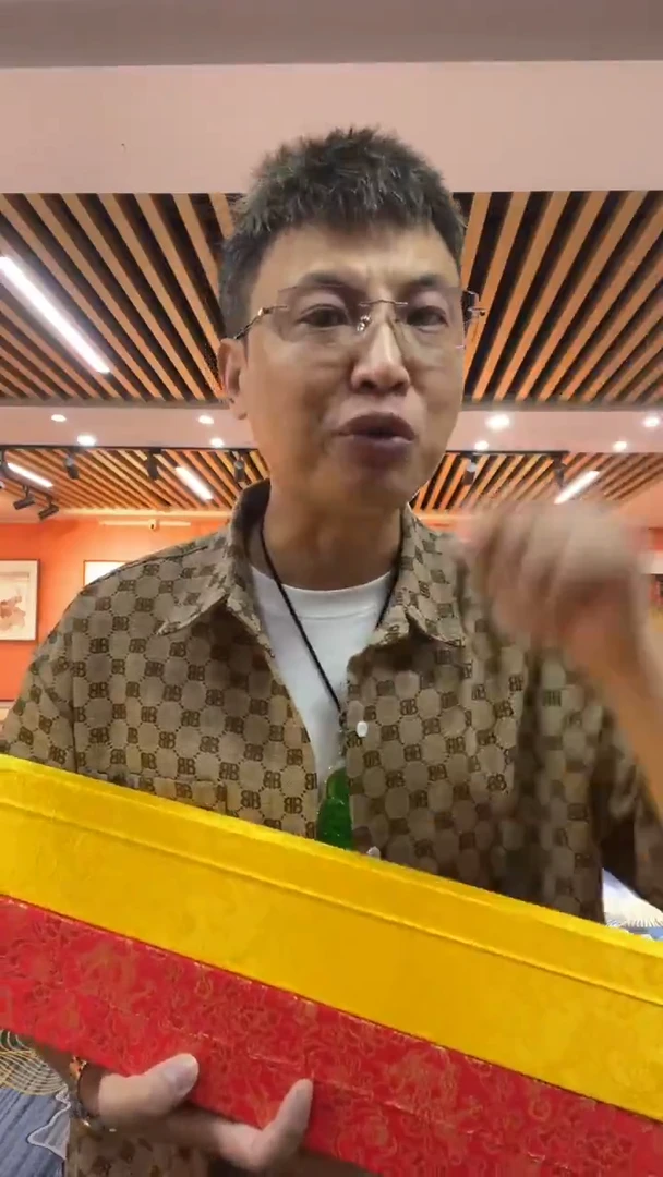 国画雷畅胜 清供画+九龙献瑞 带锦盒