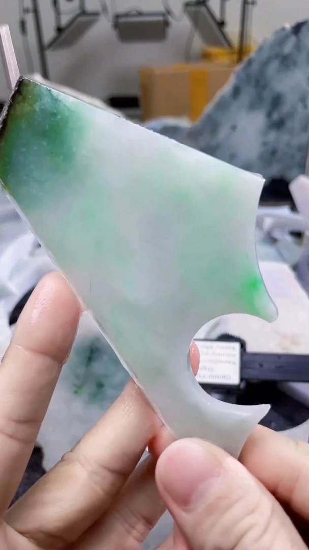 裸石翡翠 翡翠A货板料