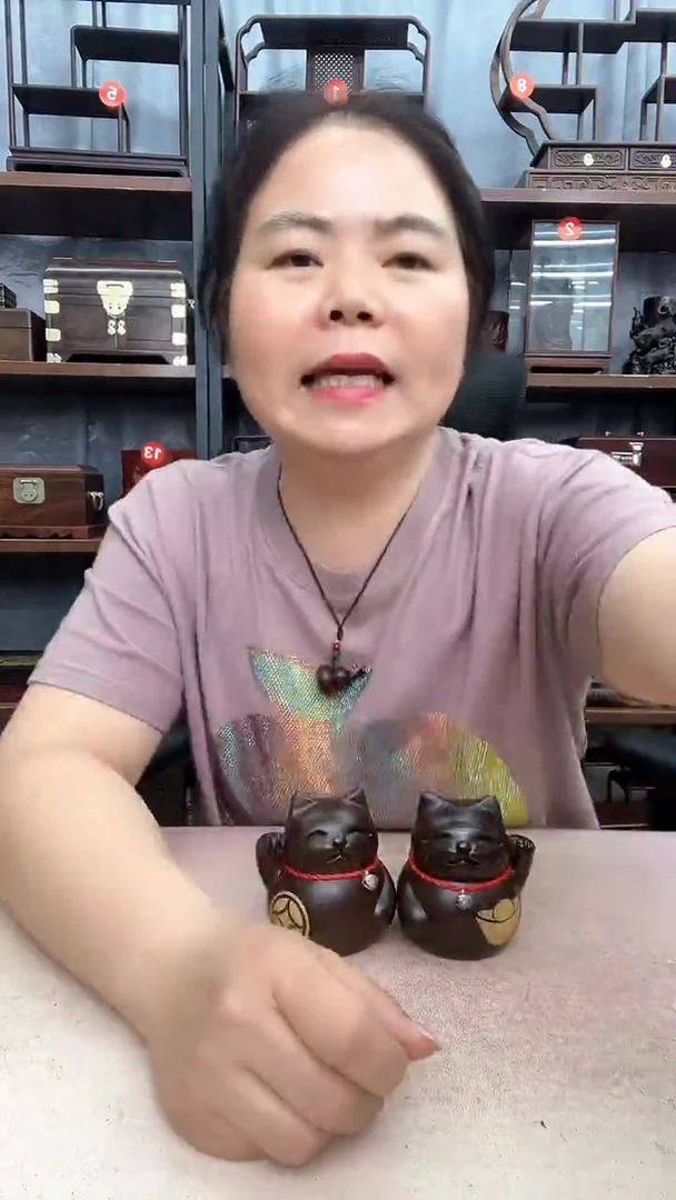 鸡翅木类端景台小李子红木工艺品1400