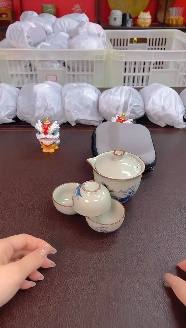 【闪购商品】瓷片【沉鱼茶器】清货底价 库存单一