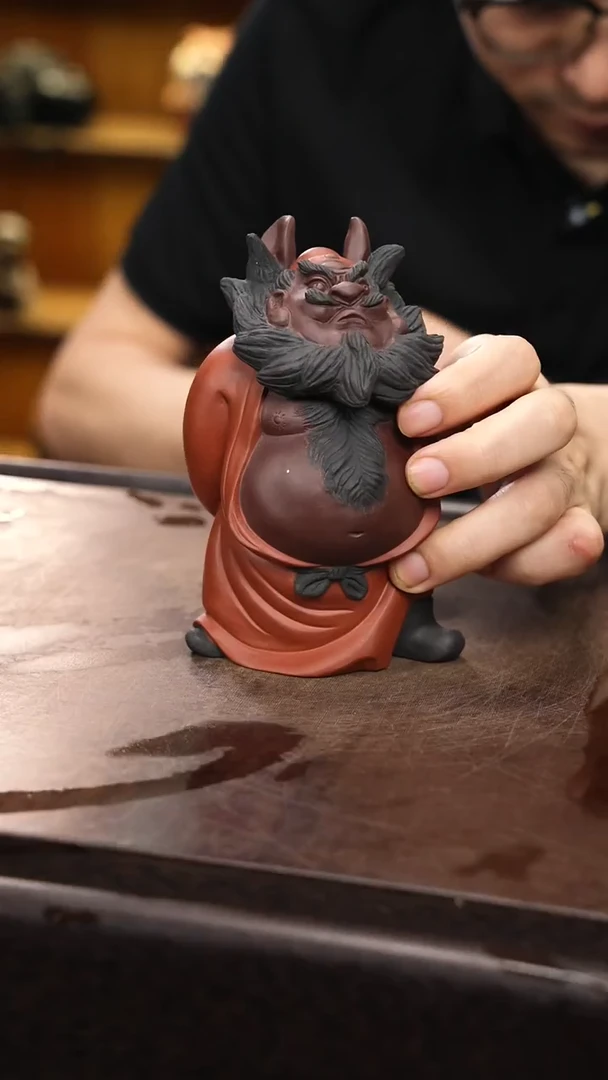 紫砂茶宠紫砂钟馗
