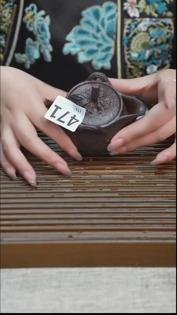 纯手工粗陶茶具每一只不一样