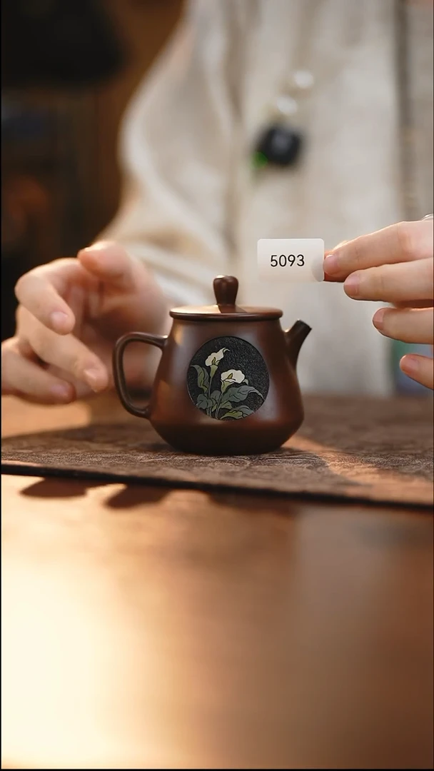 雲梦茶器紫陶茶壶5093