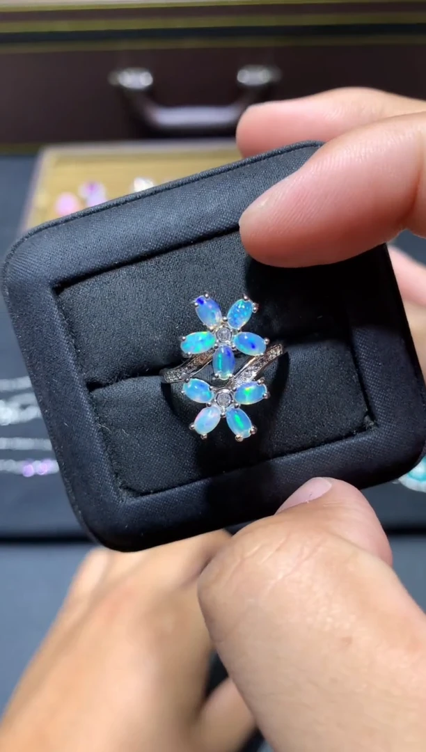 未镶嵌欧泊戒指Q33