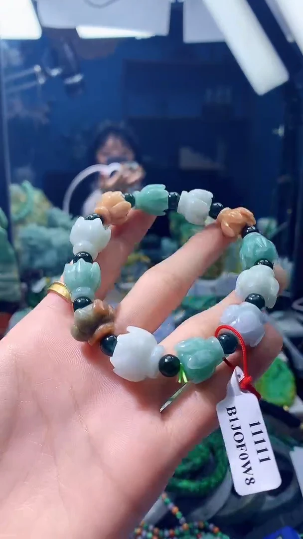 颈饰未镶嵌翡翠天然缅甸翡翠a货