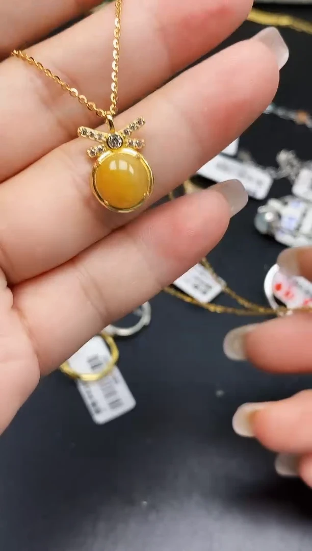 银S925镶嵌戒指翡翠6126
