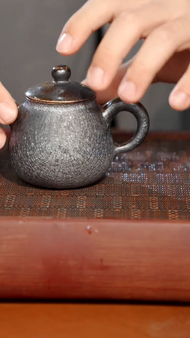 陶瓷奢瓷/瑞寅柴烧茶器（壶）1608