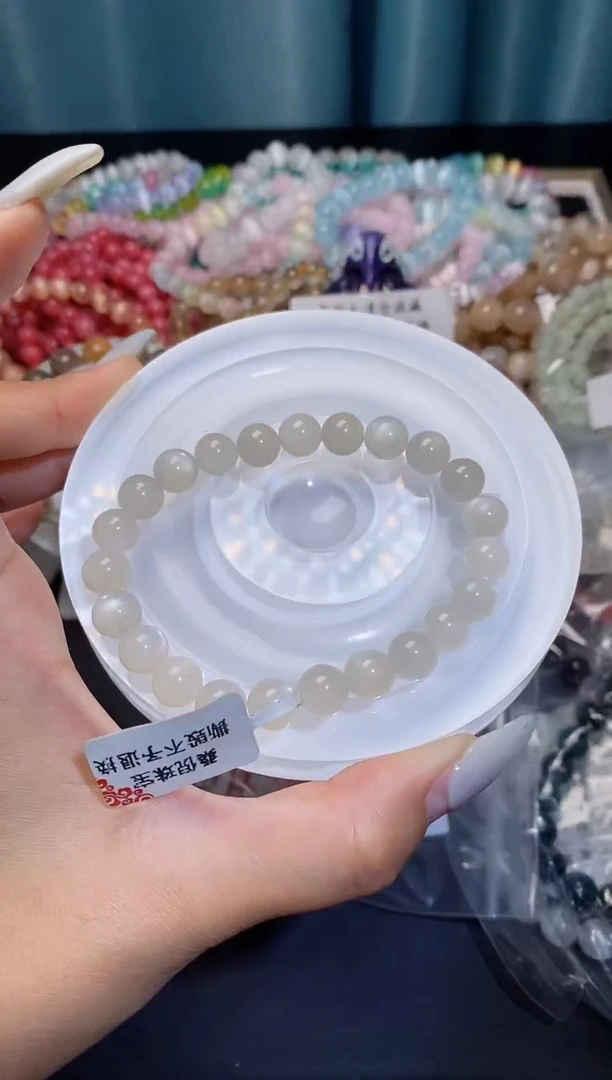 【闪购商品】水晶手串未镶嵌白月光下单备注编号033