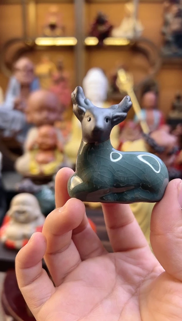 紫砂茶宠器闵紫砂茶宠摆件