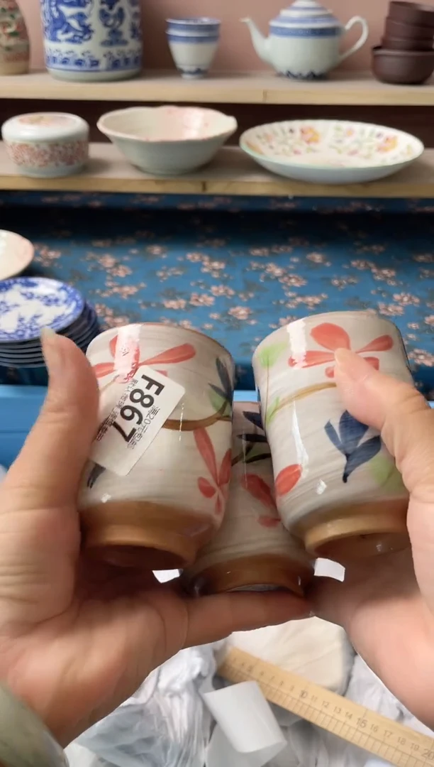 瓷片知*鸟瓷器瓷器F867