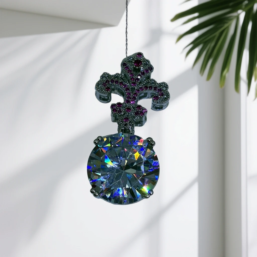 【杜美莎】高订吊坠 MM076  时尚轻奢高端定制豪镶吊坠