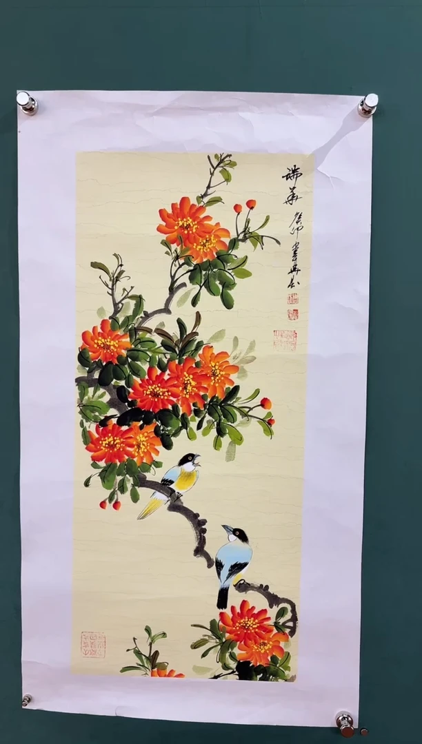 国画周建真老师绘画作品28-12