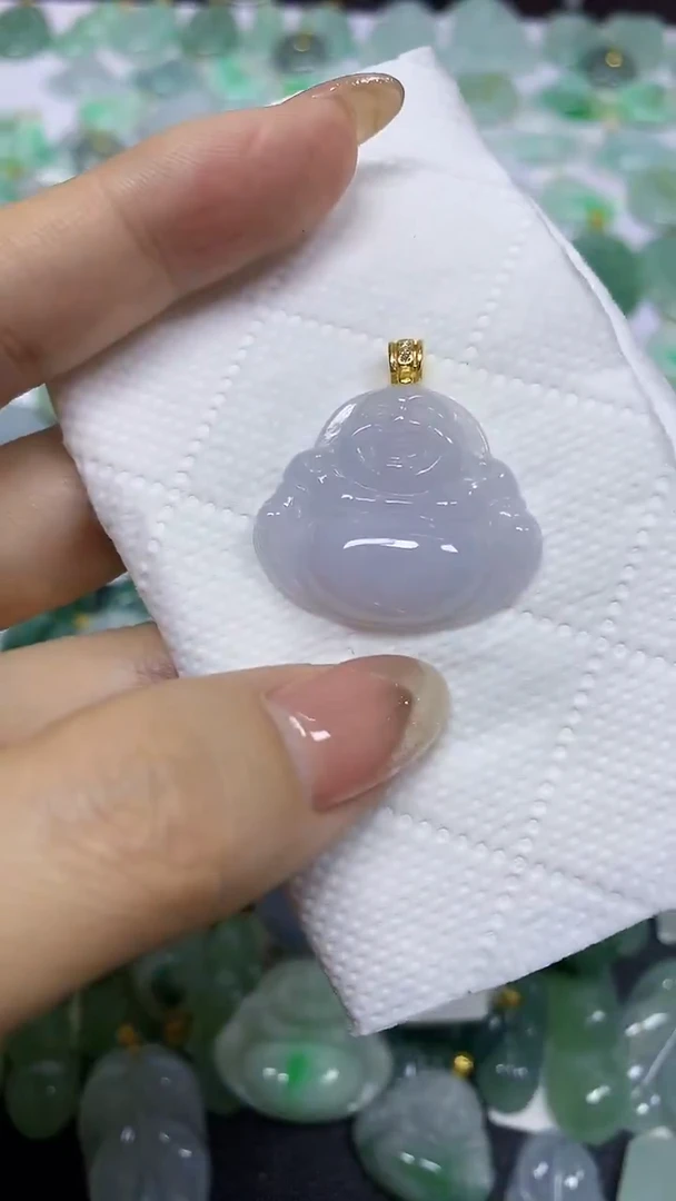 颈饰未镶嵌翡翠 天然翡翠A货
