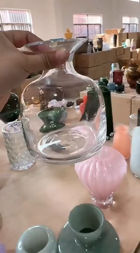 【闪购商品】玻璃透明扁瓶