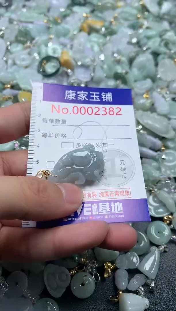 颈饰未镶嵌翡翠2382