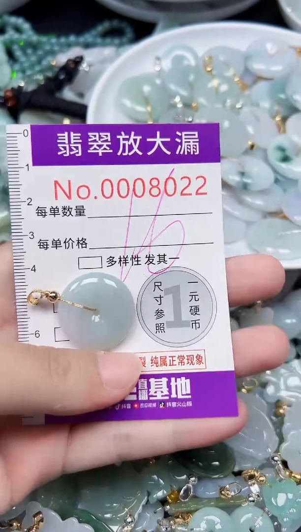 颈饰未镶嵌翡翠8022