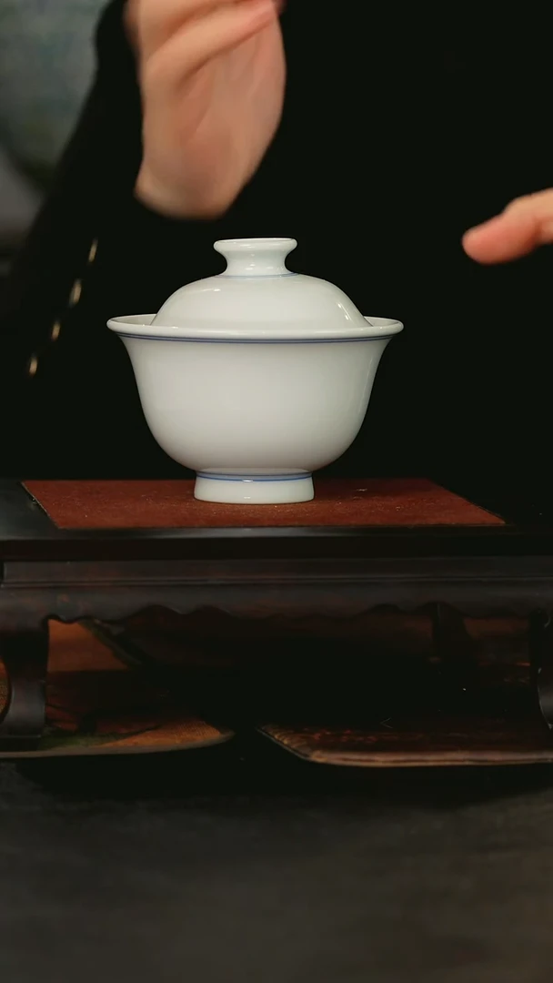 【闪购商品】栗子严选景德镇茶器@@涂杏花