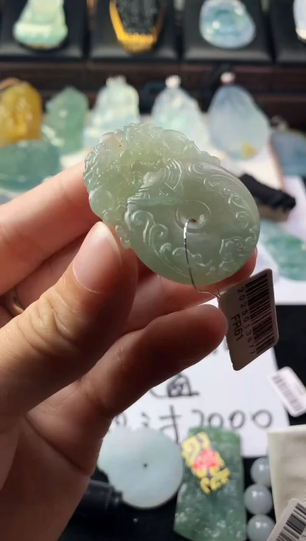 未镶嵌定制翡翠B***e毛货不退不换