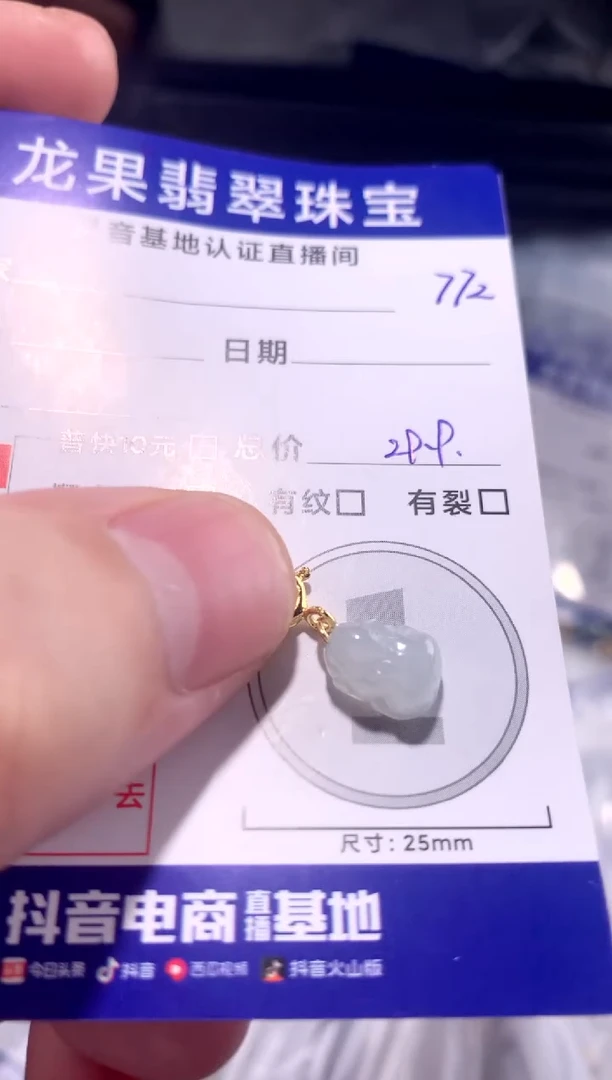 颈饰未镶嵌翡翠貔貅772