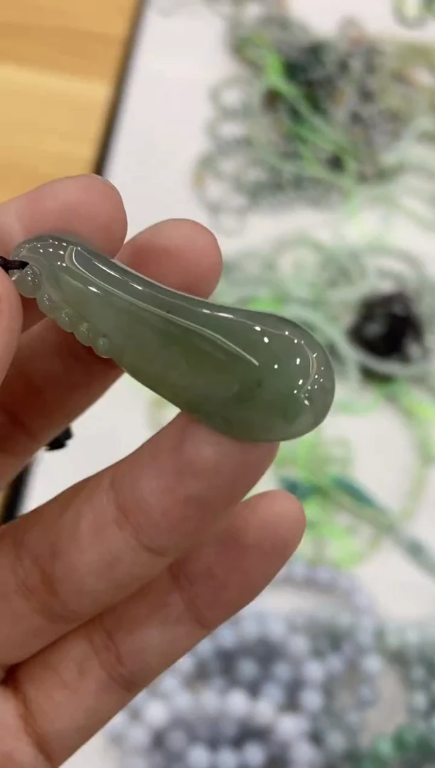 颈饰未镶嵌翡翠天然翡翠a货288