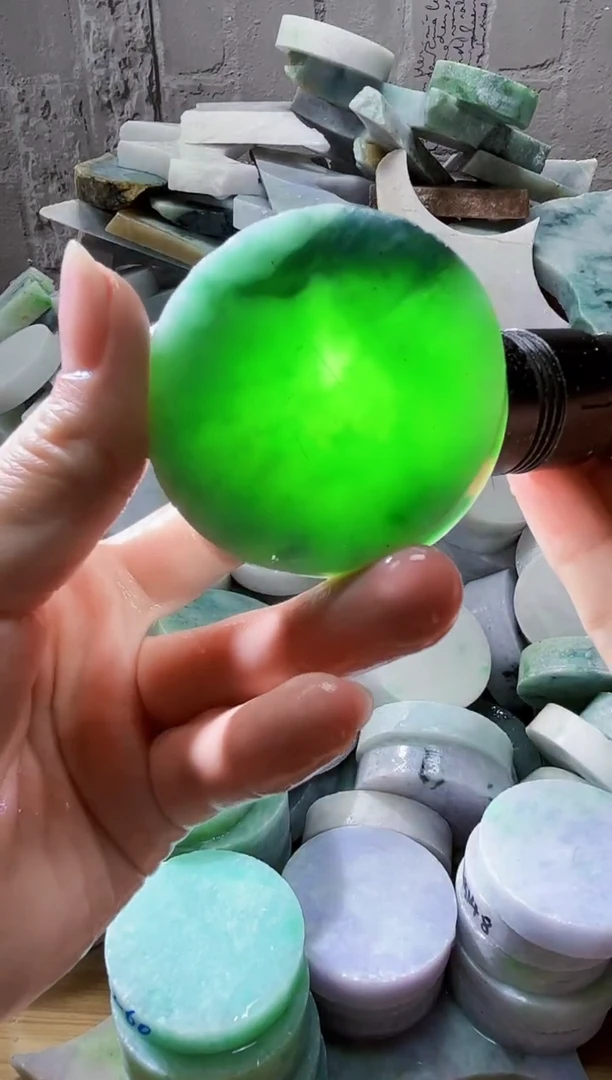 裸石翡翠天然翡翠A货玉 南 766