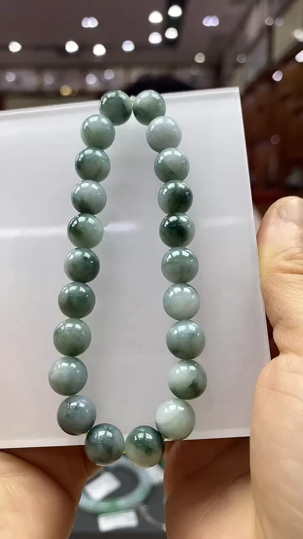 未镶嵌手串翡翠手串