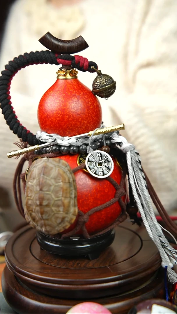 672号550ml左右非遗大漆酒葫芦