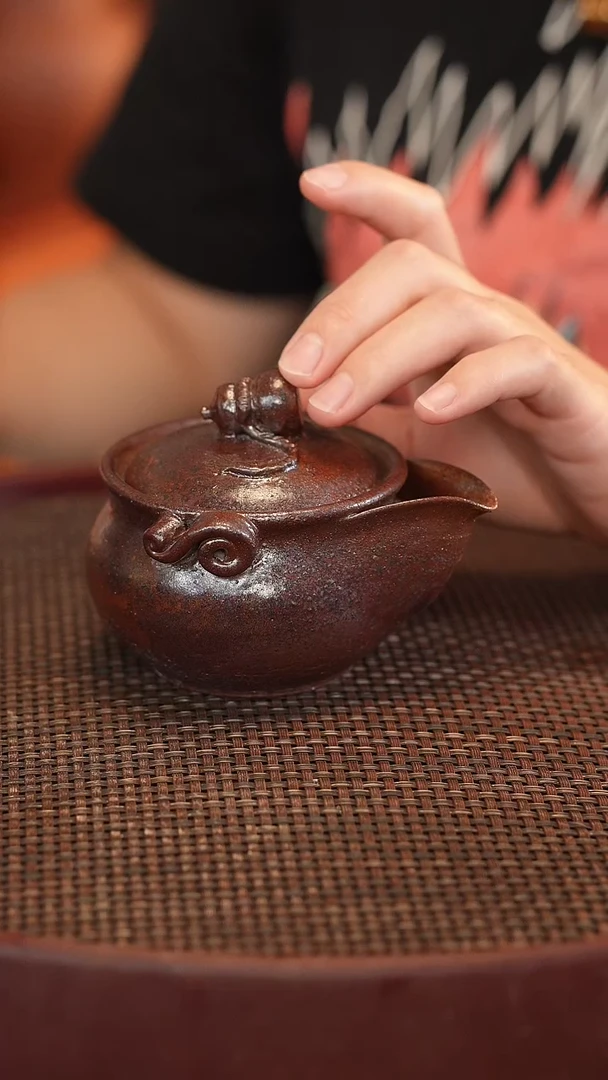 茶壶紫砂原矿手工制作