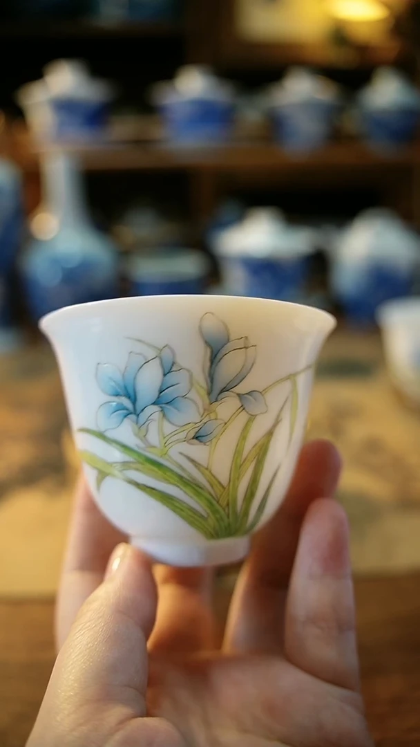 28景德镇手工手绘茶具