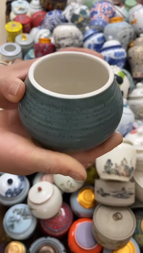 摆件孤品茶叶罐密封罐储物罐直播间临时链接浮力