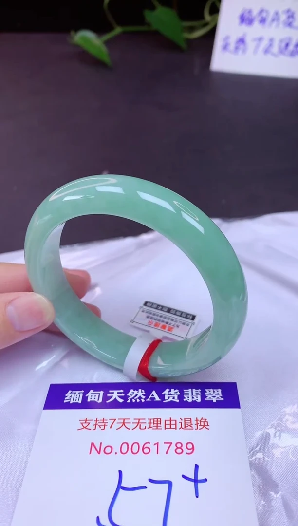 未镶嵌手镯翡翠57（7天无理由退换 ）