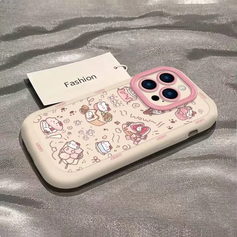 凯蒂猫集合适用华为mate60苹果oppo小米15/14/13防摔vivo手机壳