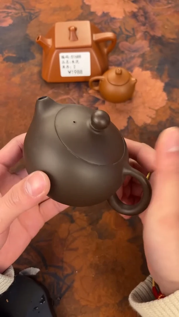 茶杯紫砂-紫泥小西施 孤