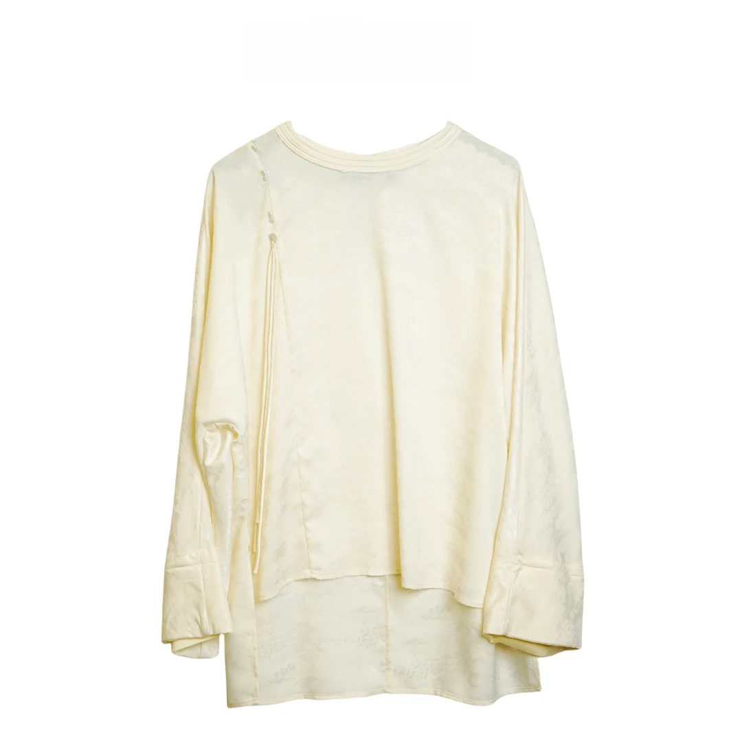 190【两袖清风】新中式四季桑蚕丝国风提花吊坠YLS-SY-0164