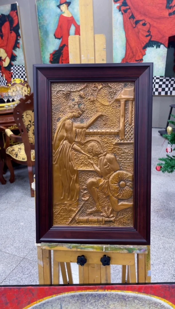 【闪购商品】俄罗斯铜版画《》35*54外