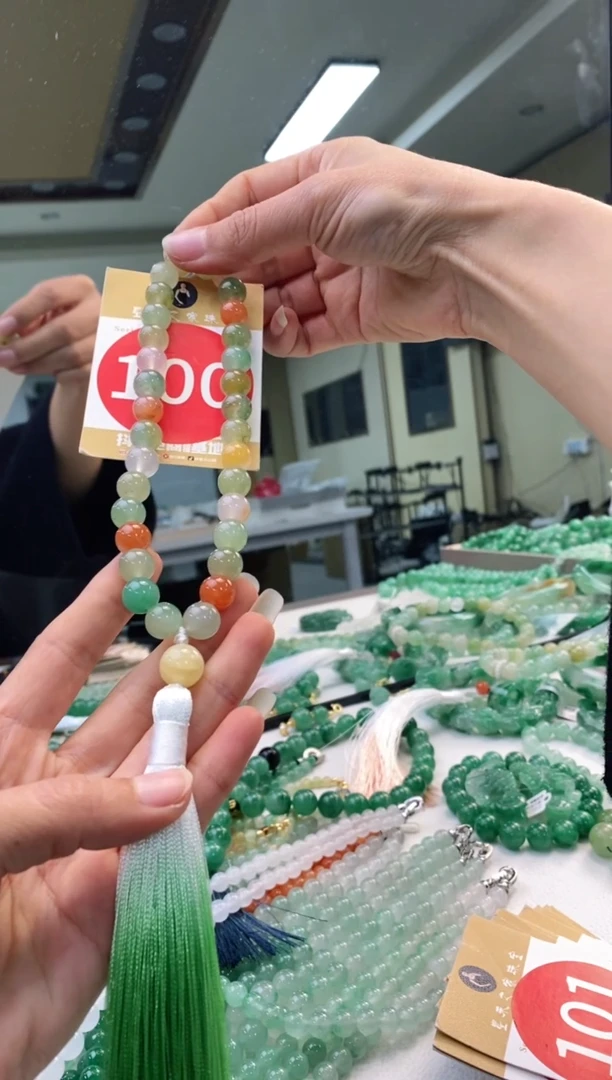 未镶嵌手链石英质玉马*手持+100