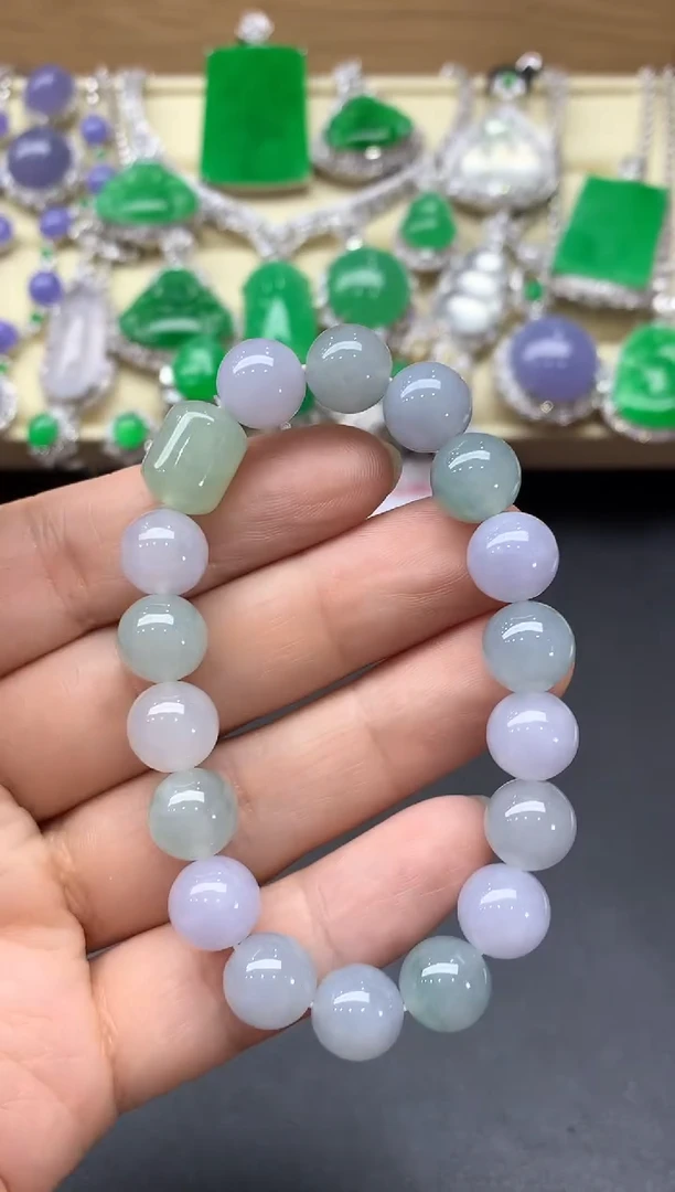 未镶嵌手链翡翠448-中国好珍宝