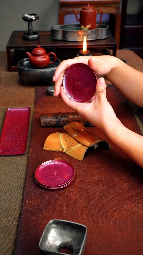 开播福利紫铜福利杯垫