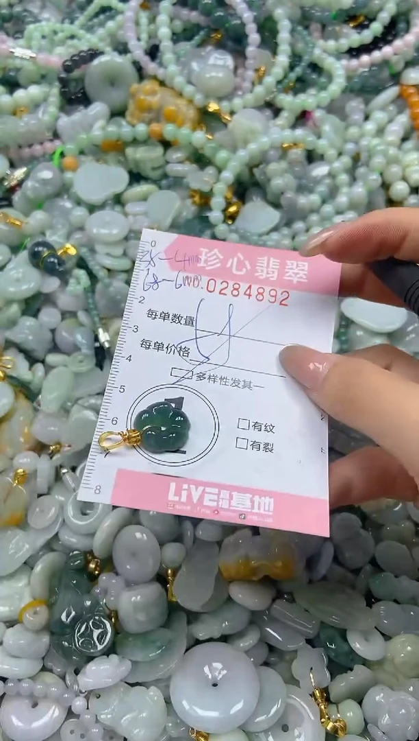 翡翠未镶嵌颈饰闪购0284892多样性发其一