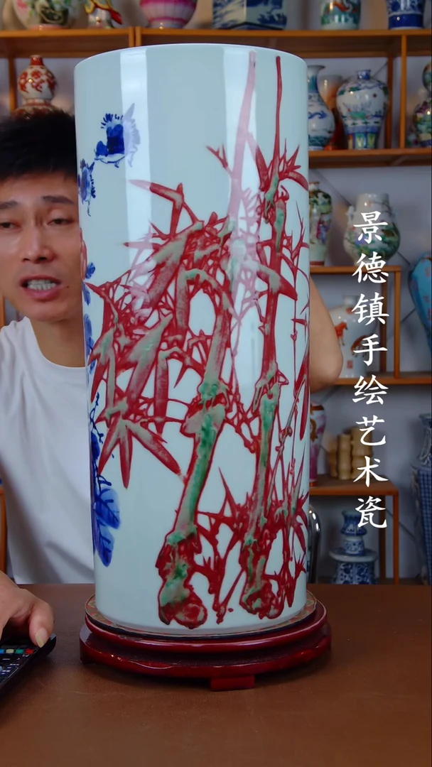 现代景德镇手工手绘陶瓷摆件54