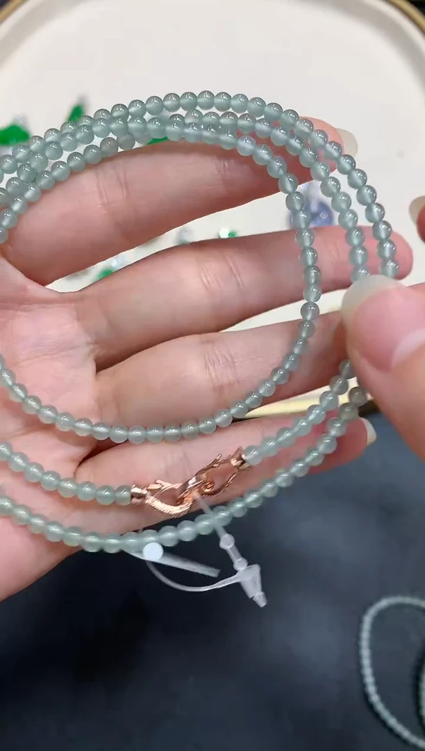 【闪购商品】翡翠项链未镶嵌A754|1500