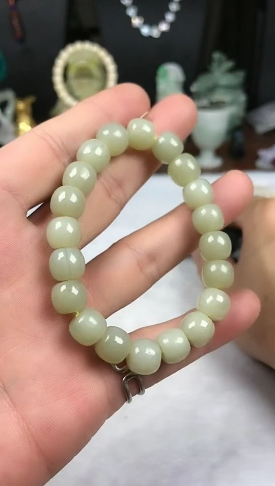 未镶嵌和田玉挂件手串10